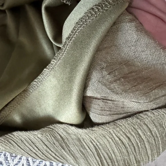 Anthropologie Naïf Boho Olive Midi Dress - Picture 8 of 9